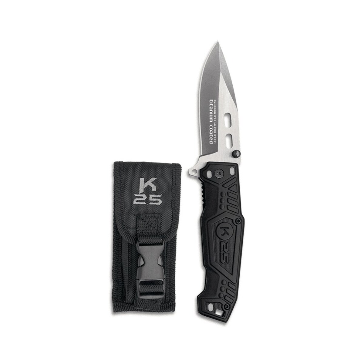 K-25 Folding Knife with Combo Blade