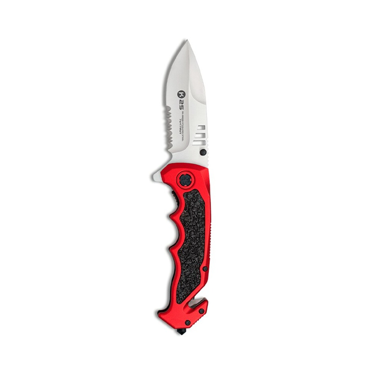 K-25 Folding Knife – Red/Black