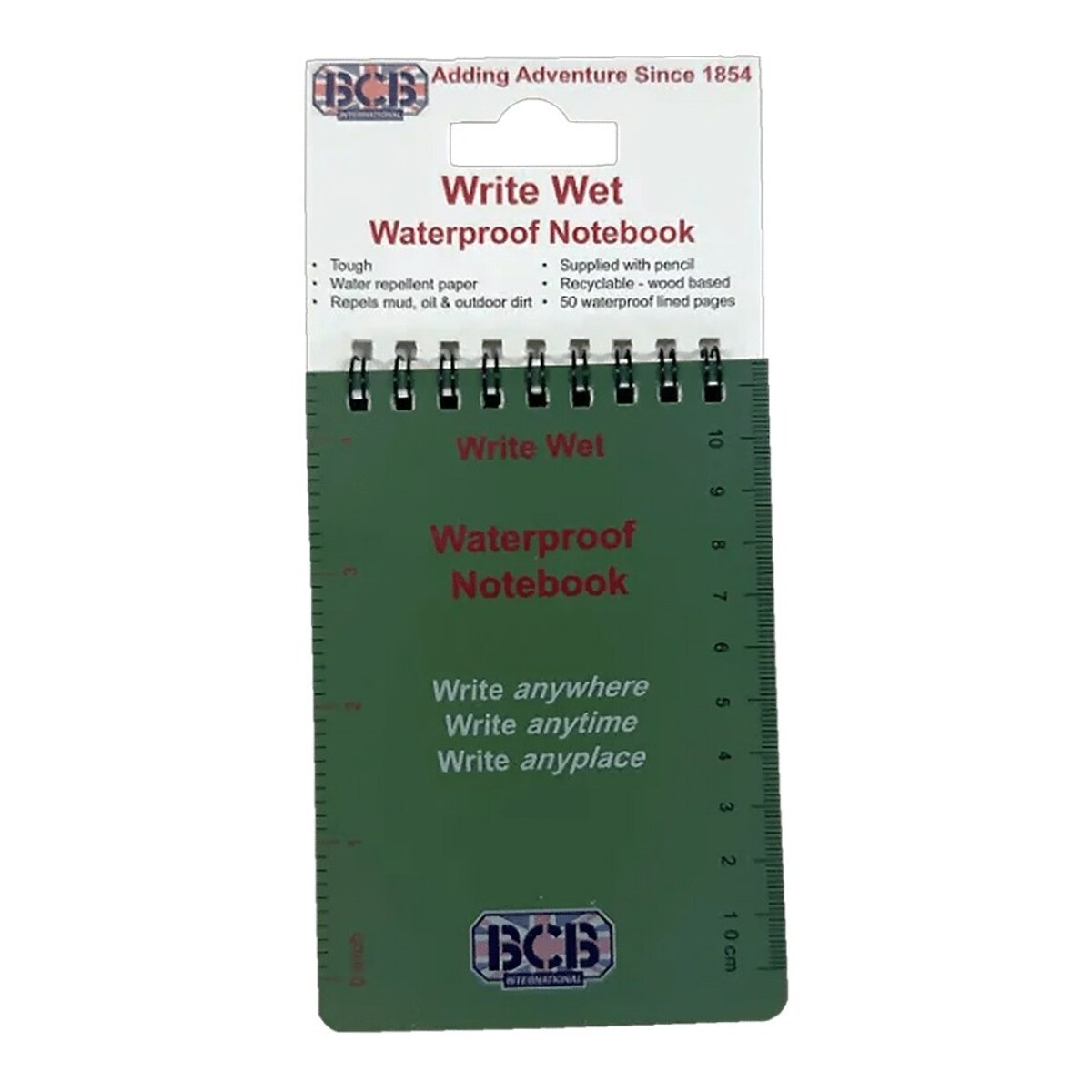 Carnet De Notes Waterproof Format A5 – VERT OD