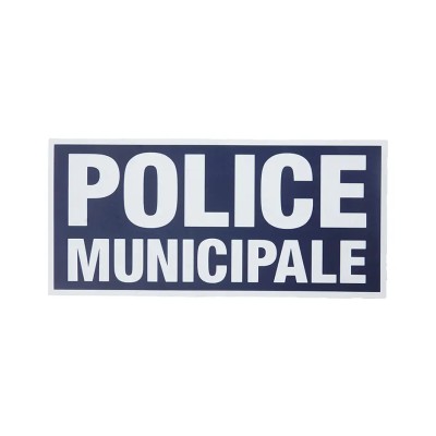 Flap "Municipal Police" Velcro 28x13cm