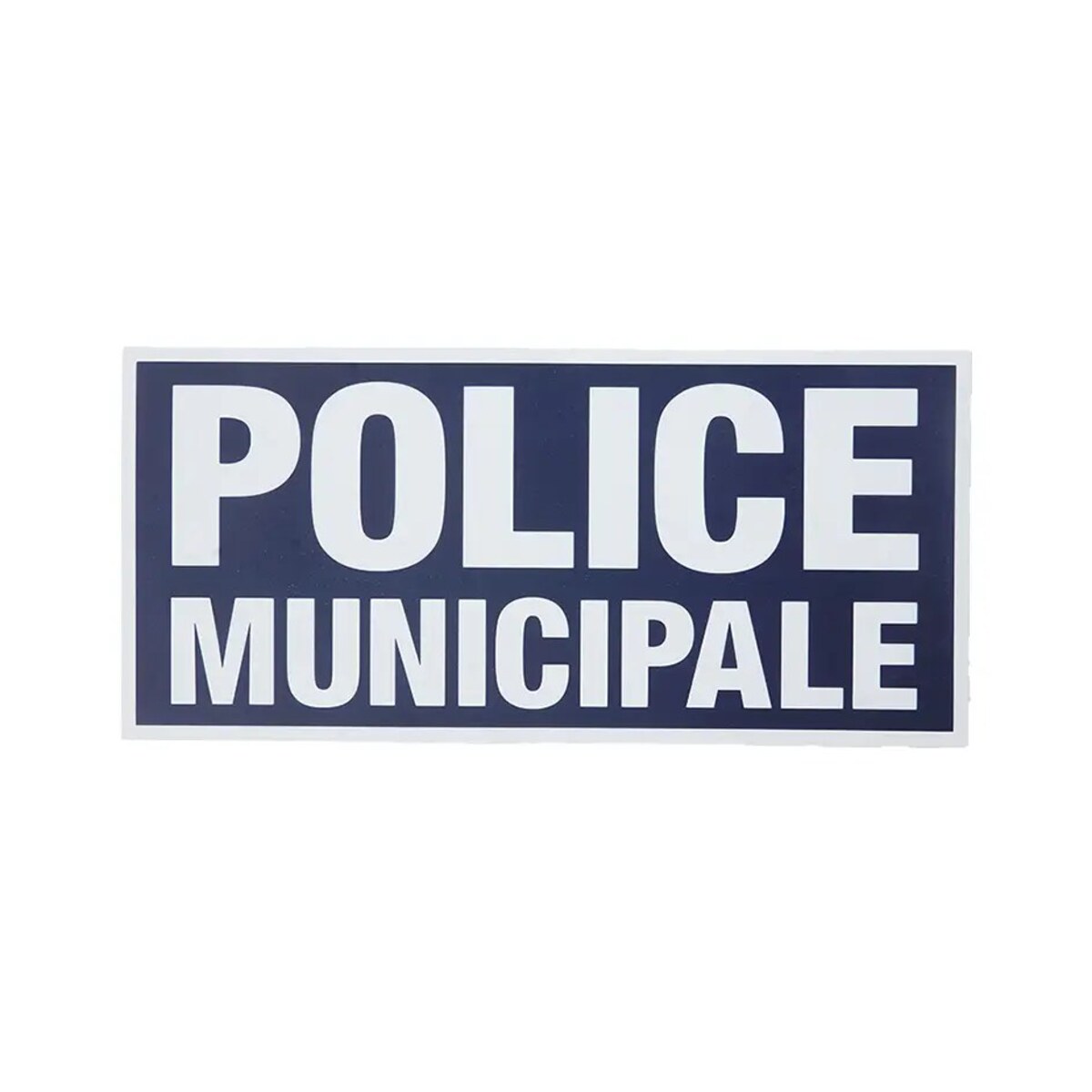 Flap "Municipal Police" Velcro 28x13cm