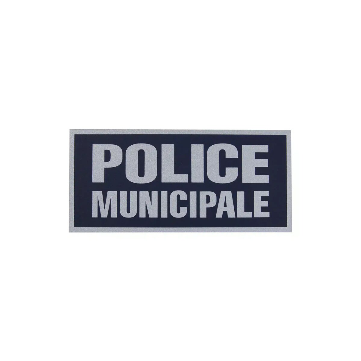 Flap "Municipal Police" Velcro 21×9.7cm