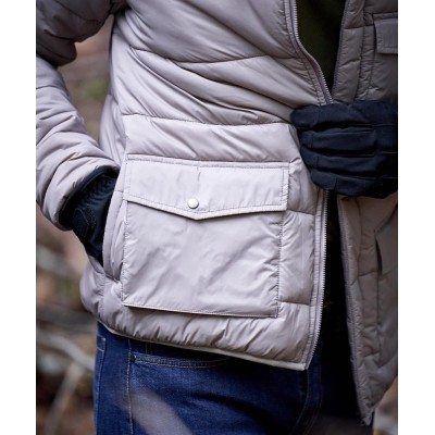 Fog Thinsulate Puffer Jacket Taupe – GK