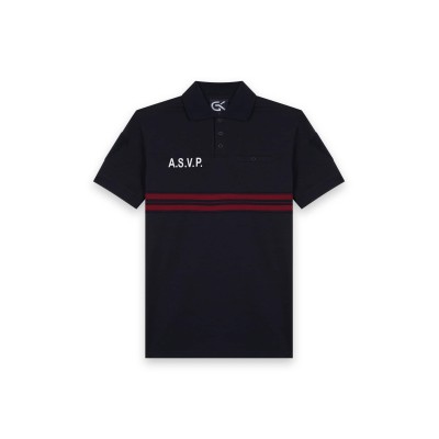 Short Sleeve Button-Up Polo ASVP