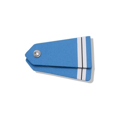 Paire d’epaulettes bouton nickele - vue 4