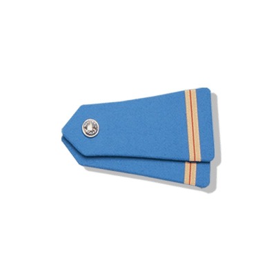 Paire d’epaulettes bouton nickele - vue 10