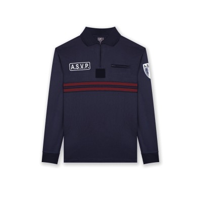 AVSP Long Sleeve Breathable Polo