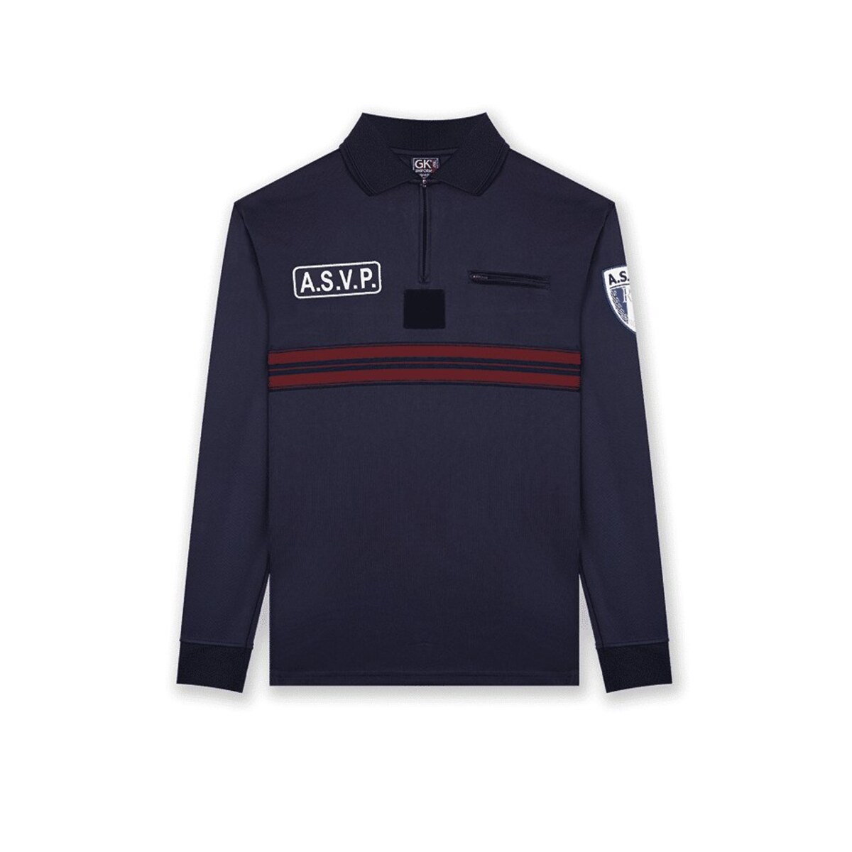 AVSP Long Sleeve Breathable Polo