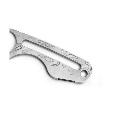 S-NECK Knife with Kydex Sheath + Cord