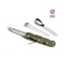 Bivouac Knife with Utensils – Khaki