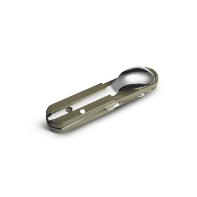 Couteau Bivouac avec couverts - Kaki