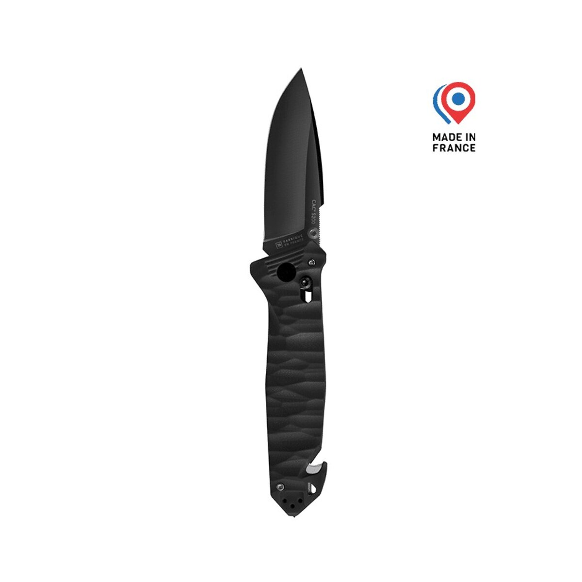 C.A.C® Smooth Knife – Black
