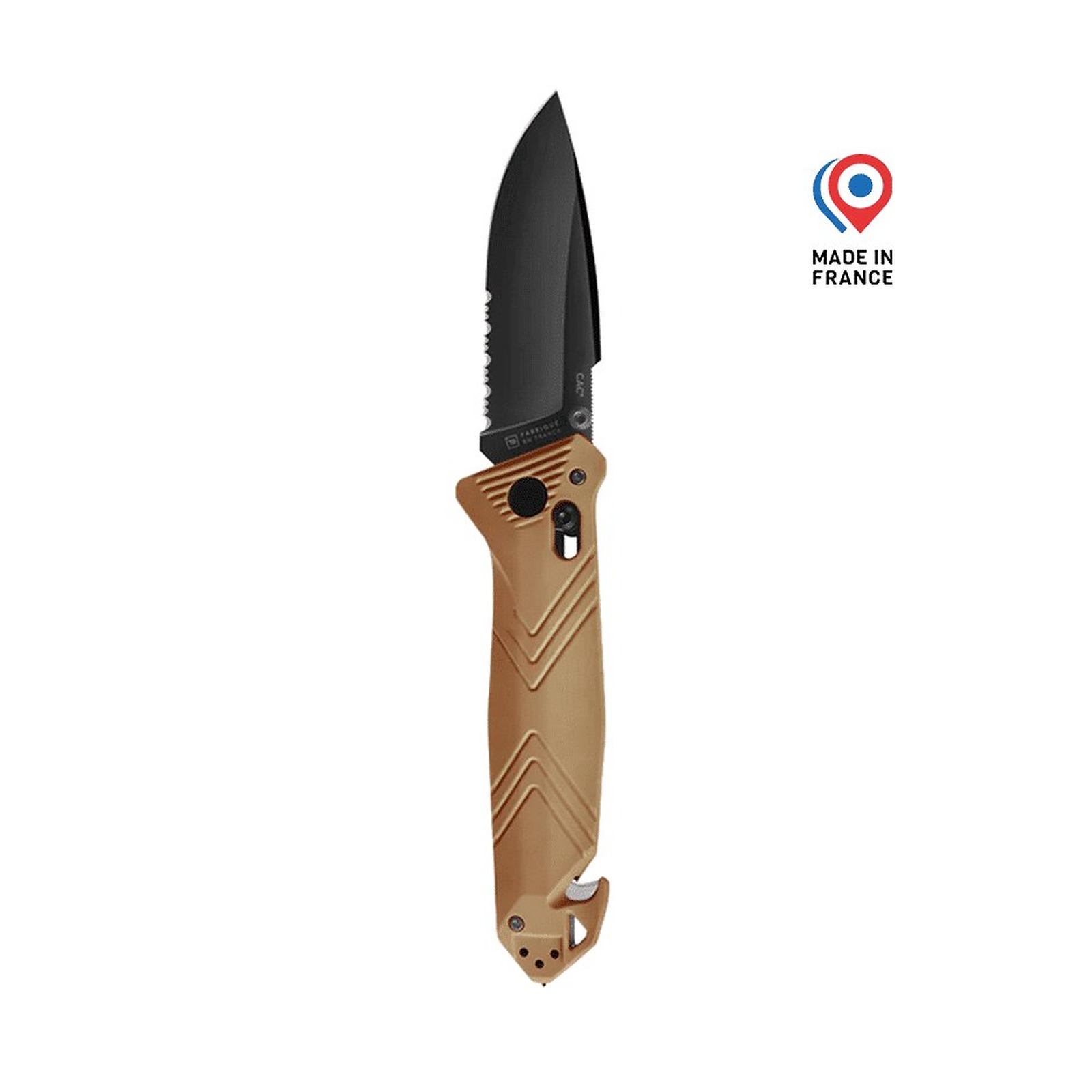 C.A.C® Serrated Knife – Tan