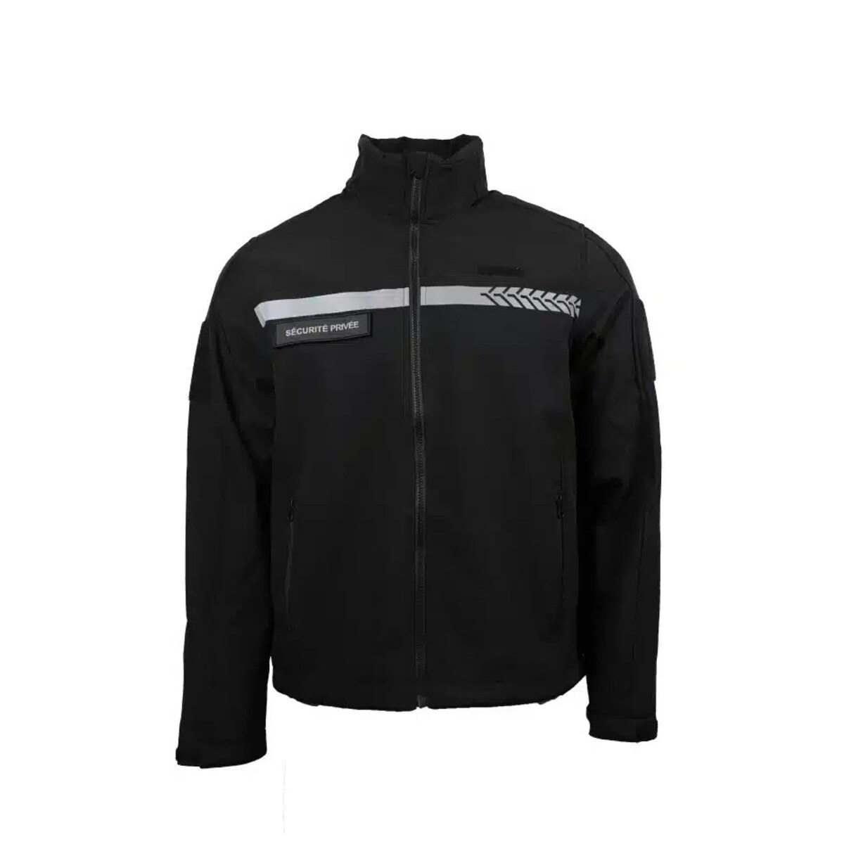 Private Security Softshell with HV Bands – GK SAFETEK®️