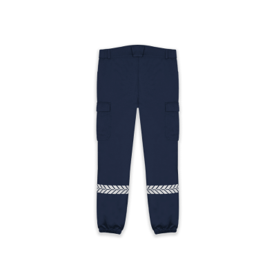 Private Security Pants Navy Blue with HV Bands – GK SAFETEK®