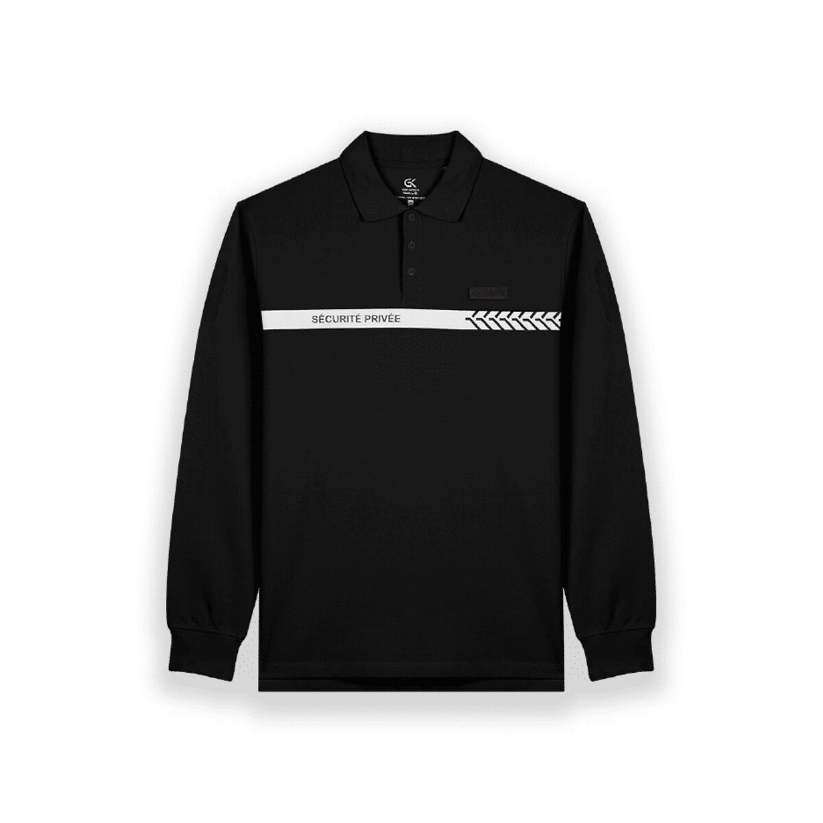Polo Manches Longues Sécurité Privée – GK SAFETEK®