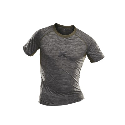 T-shirt de Sport Stamina Kaki / Gris - vue 5