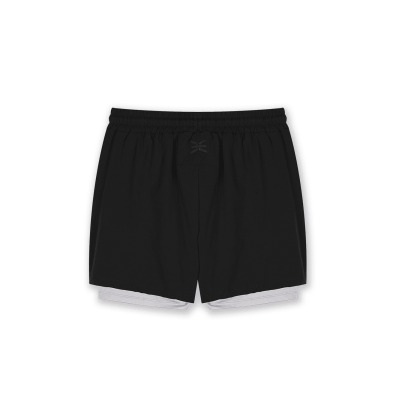 Short de Sport Sprint 2-en-1 GK UNDERCOVER Noir - vue 7