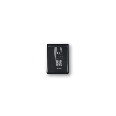 Support pour carte professionnelle avec velcro Noir – Lot de 10 - vue 2