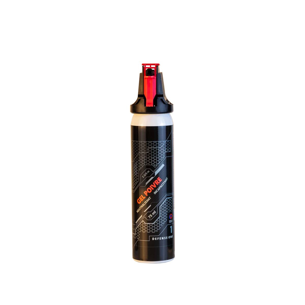 Aérosol Gel Poivre 75ml - DEFENSE ONE