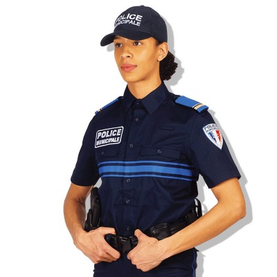 Navy Blue Short-Sleeve Shirt Municipal Police