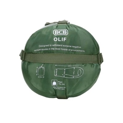 SUMMER Sleeping Bag 0° to -7°/ 1.6 Kg – OD Green - vue 3