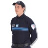 Chemise f1 bande bleu gitane