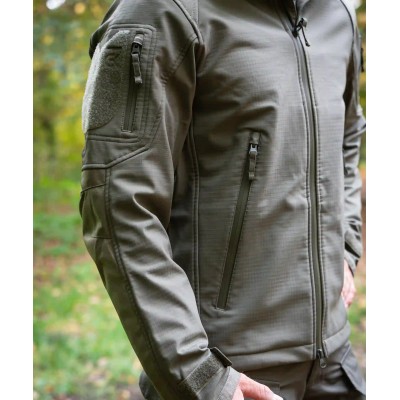Softshell Ripstop OD Green – GK DUTYCALL