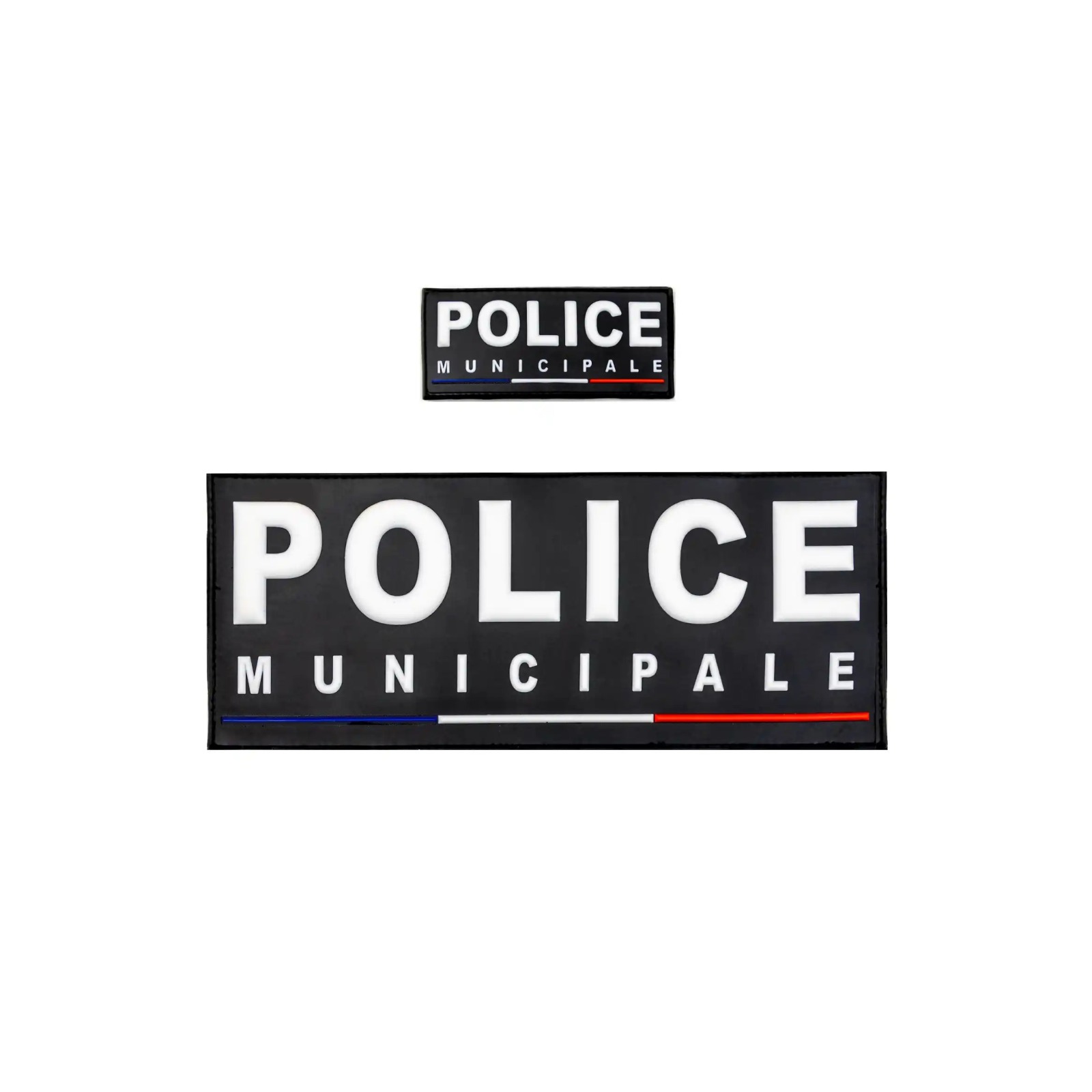 Municipal Police Rubber Patch Pack Velcro