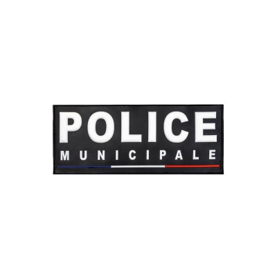 Pack Flaps Gomme Police Municipale Velcro - vue 2