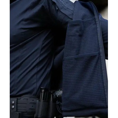Ripstop Softshell Navy Blue – GK DUTYCALL - vue 3