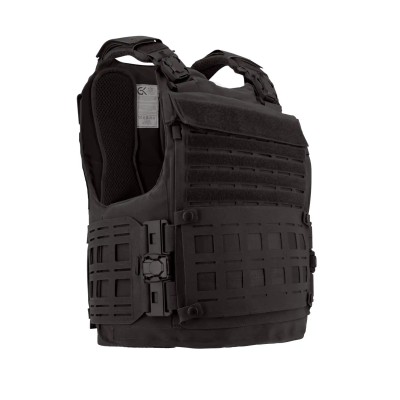 4-in-1 Tactical Ballistic Vest Cover Black – GK Packs