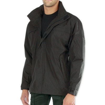 Black Windbreaker Jacket
