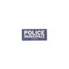 Rubber Patch "POLICE MUNICIPALE" Velcro 13×6 cm – GK