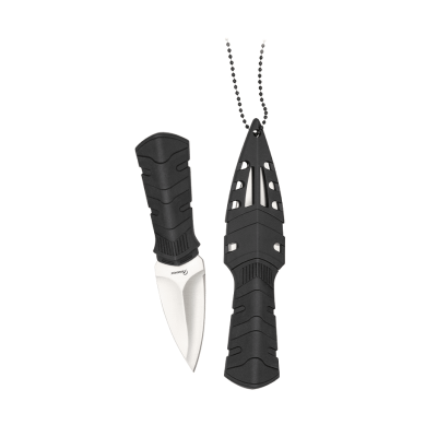 K-25 Albainox Tactical Neck Knife – Black