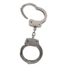Nickel-Plated Steel Double Lock Handcuffs - vue 2