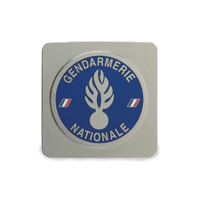 Médaille Gendarmerie à support carré - vue 2