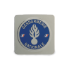 Gendarmerie Badge with Square Mount
