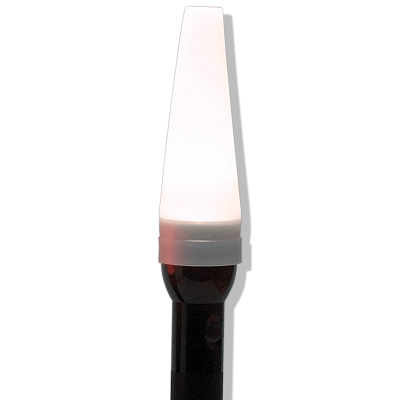 White traffic cone