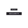 Pack Flaps "SECURITY" Black HV (chest and back) 3x12cm + 5x27cm - vue 2