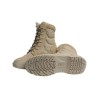 Chaussures d'intervention cuir & toile sable