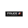 Flap Gomme “POLICE NATIONALE” Velcro 25×5 cm – GK - vue 2