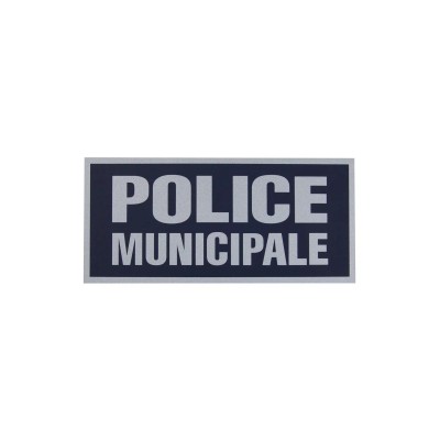 Flap "Municipal Police" Velcro 21×9.7cm
