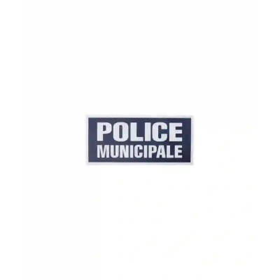 Flap “Police Municipale” Velcro 13x6cm - vue 2