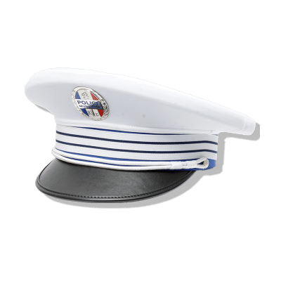 Municipal Police Rigid Removable Cap