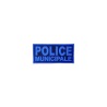 Flap Bleu Police Municipale Basse Visibilité 13x6cm - vue 2