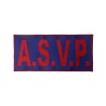 ASVP Fabric Patch 23×13 cm - vue 2