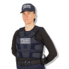 Ballistic Vest with Retro-Reflective PM Flaps