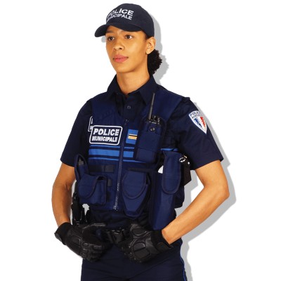Housse de gilet pare-balles police municipale