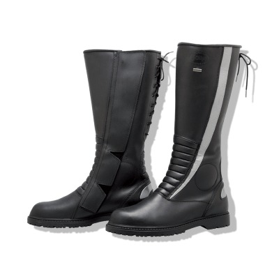 High motorcycle boots - vue 2